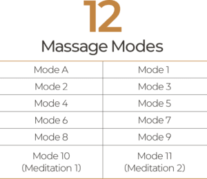 12 automatic modes